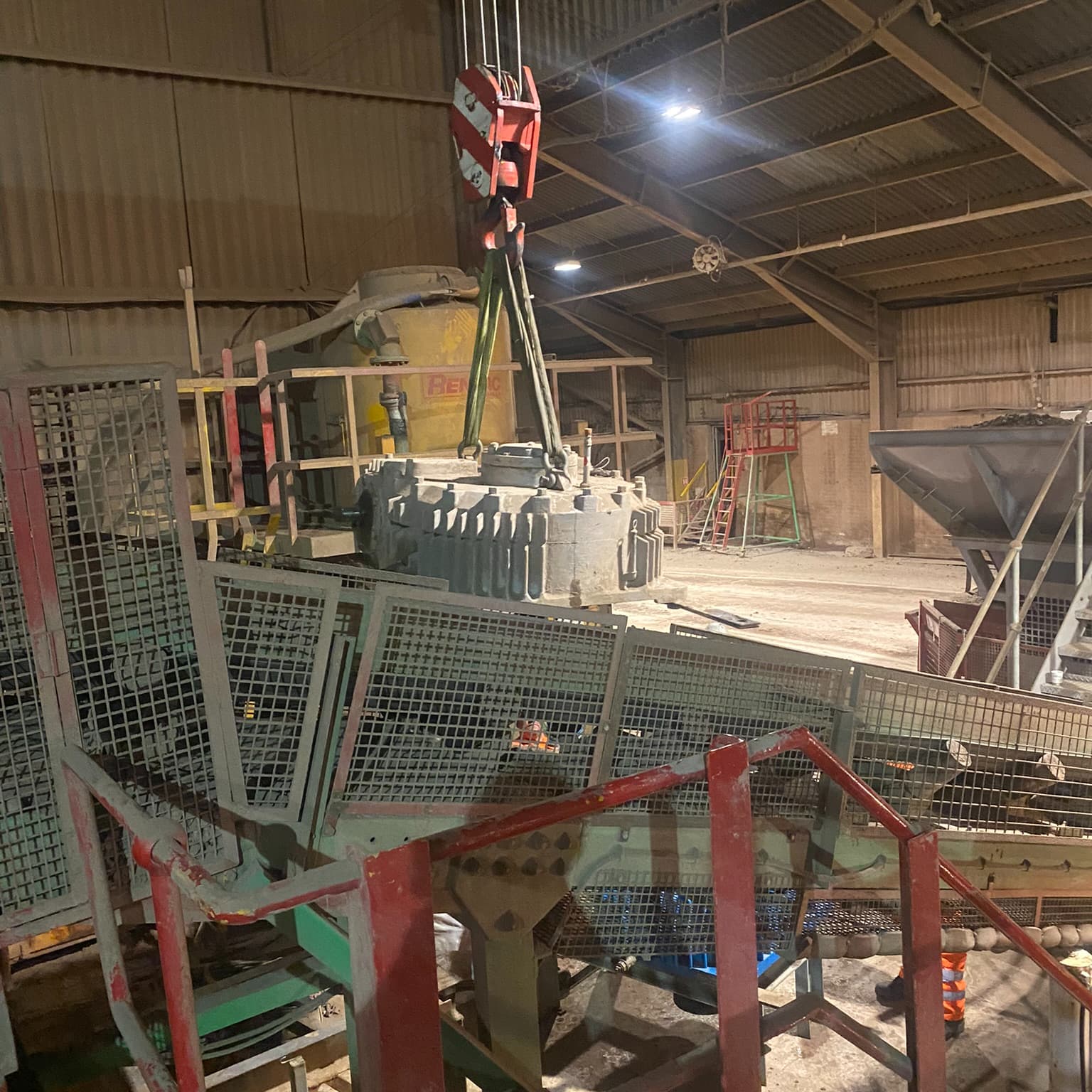 Safety-critical operation on site